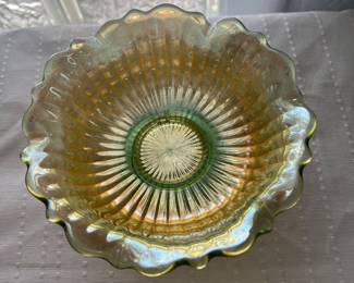 carnival glass small bowl