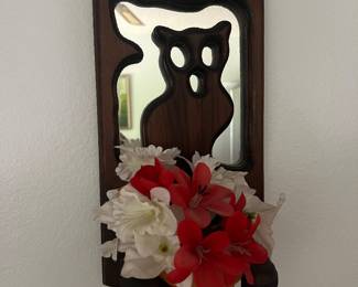 vintage wall mirror