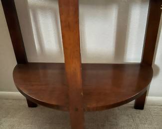 1/2 moon accent table