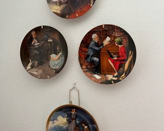 Norman Rockwell Collectors Plates