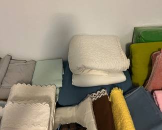 Bed and table linens