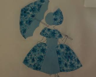 Unfinished quilt panels - sold as a set