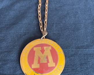  Vintage University of MN Identification Tag