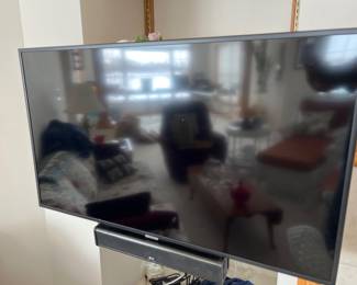 Samsung 43 Inch TV, and ZVOX Sound Bar