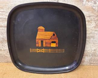 Vintage Courac tray