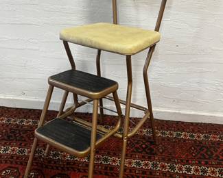 Vintage pull out step stool