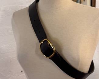 Vintage leather belt