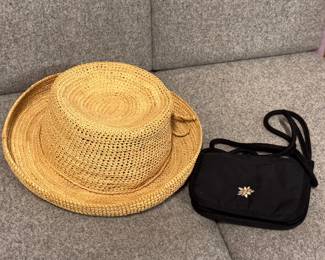 Scala summer hat and little cross body purs
