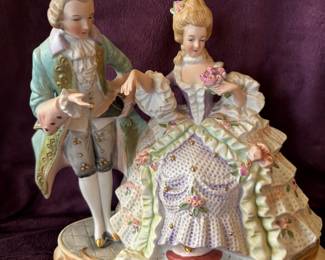 Lord and lady figurine