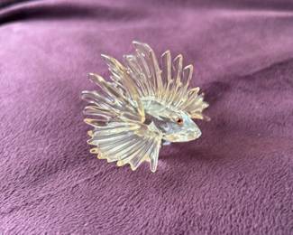 Swarovski crystal fish