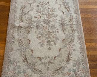 Antique hook rug