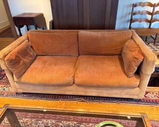 $300. Custom made by Del-Teet.  65"w x 35"d x 27"h