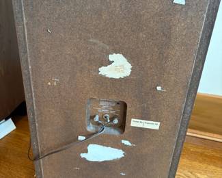 Back of one of the speakers.