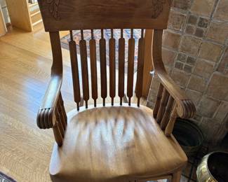 $110. Antique rocking chair.  