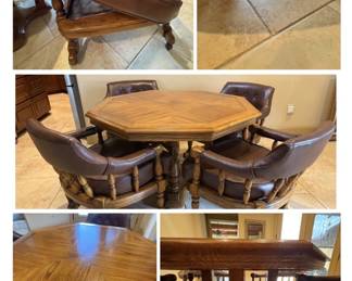 The Kitchen Set on Wheels, 4 seats, excellent cushions in perfect condition