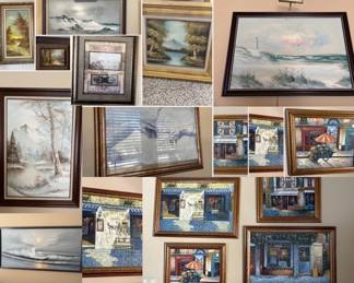 Beautiful Artwork Displayed 