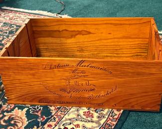 Chateau Malmaison Moulis Baronne N. De Rothschild 12 Blles Wooden Box 