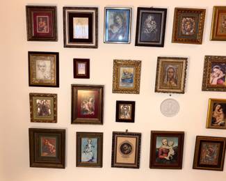 Wall of Madonnas!