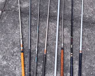 Callaway Big Bertha Hawk Eye VFT Titanium Driver,  Taylor Made 360 Ti Driver, Choice Industries Ball Retriever, Vizion Accuflex Power Play Select 5000 Titanium Driver, Callaway Big Bertha War Bird USA 4 Wood, Black Rock Killer Bee Driver,Taylor Made Burner Driver, Big Bertha War Bird USA Driver!