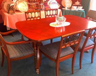Robert Irwin Art Deco Dining Room Set!