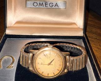 Vtg Omega Automatic Seamaster 10K Gold-filled Watch!