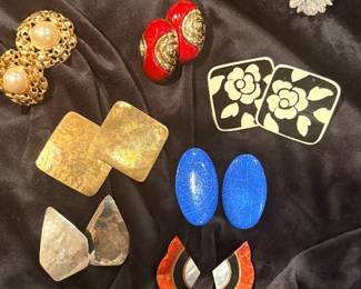 Vintage Clip-On Earrings!