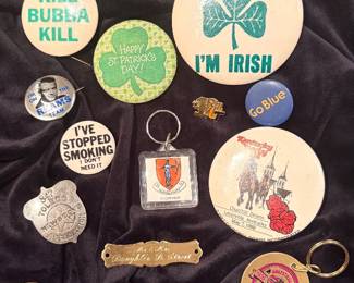 Vtg Toledo Newsboys Badge, Buttons!