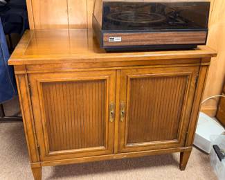 MCM Tambour Door LP Cabinet!