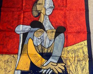 Picasso “Women Sitting” Silk Scarf