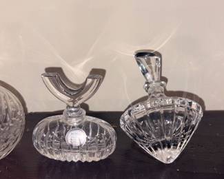 Crystal Perfume Bottle Hungary, Crystal Astral Perfume, Crystal Astral Perfume, Waterford Crystal Lismore Perfume Bottles!