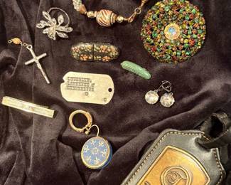 Vintage Jewelry, WWII/Korean Dog Tag!