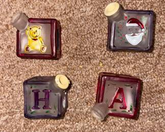 Old World Glass Christmas Light Covers!