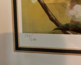 Rob Stine Signed artwork numbered 195/600