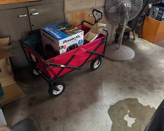 cloth wagon $40 Fan $30
