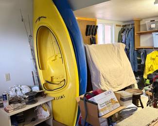 Yellow Kayak $150, Blue Kayak $150