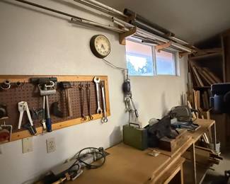 wood shop tools