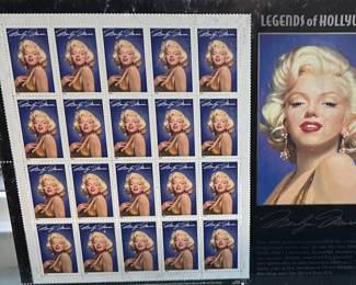 Marilyn Monroe Stamp Collection 