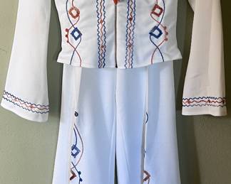 Vintage Bell Bottom Suit