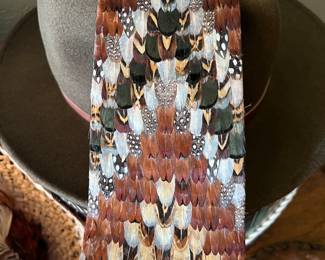 Handiwork Pheasant Feather Necktie