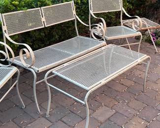 Vintage Wrought Iron Patio Furniture