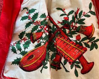 Vintage Holiday Apron