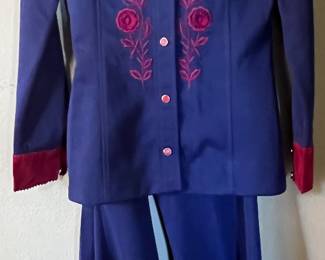 Vintage Bell Bottom Pant Suit
