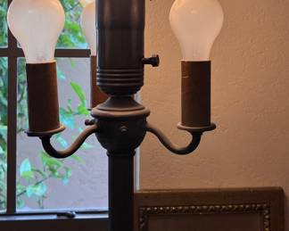 Vintage Torchiere Mogul Floor Lamp 