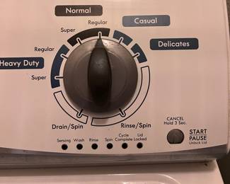 Kenmore Washer and GE Dryer