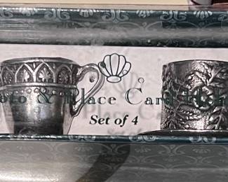 Set/4 Place Card/Photo Holders