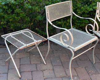 Vintage Wrought Iron Patio Furniture