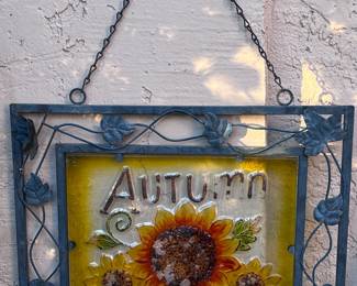 Autumn Yard Art