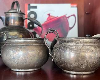 Gorham Sterling Cream and Sugar 909-910