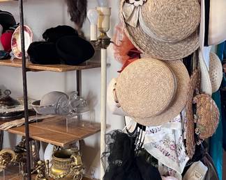Vintage Hats: Dayne, Sears Fashion, Arlin, Royal Stetson, Daniele Meucci-Italy,  Gene Doris-New York, Jack Mconnell-NY, Merrimac Savoy, Glamour Felts, Noreen, Betmar, Ursel Niemi, …