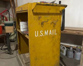 US Mail Cart
